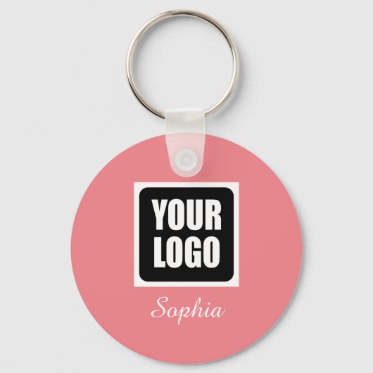 ロゴ/アート/写真、DIYスクリプト名、Coral キーホルダー (正面)