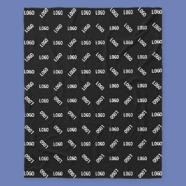 ロゴ/イメージ | 幾何ユニークモダンパターン フリースブランケット