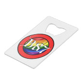 ロゴ クレジットカード栓抜き (裏面アングル)