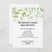 ロゴ・グリーン・ビジネスの動きのお知らせ ポストカード (正面/裏面)