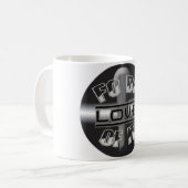 ロゴ コーヒーマグカップ (正面左)