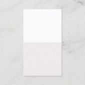 ロゴ　シンプルデザイン 名刺 (裏面)