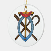 ロゴ セラミックオーナメント (左)