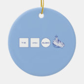 ロゴ セラミックオーナメント (正面)