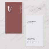 ロゴ（ダーククリ） 名刺 (正面/裏面)