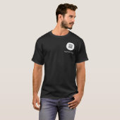 ロゴ・テキスト ブランディング メンズTシャツ Tシャツ (正面フル)