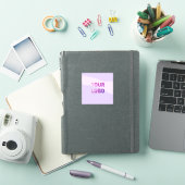 ロゴ/デザインをここに入力 テキスト シール (iPadカバー)