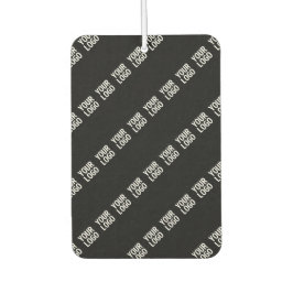 ロゴ、デザイン、写真を斜めに並べて表示 カーエアーフレッシュナー