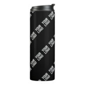 ロゴ、デザイン、写真を斜めに並べて表示 タンブラー (回転左)