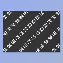 ロゴ、デザイン、写真を斜めに並べて表示 薄葉紙