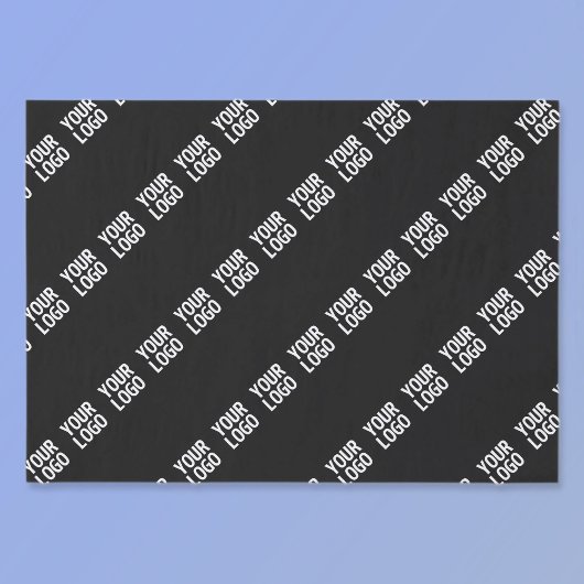 ロゴ、デザイン、写真を斜めに並べて表示 薄葉紙