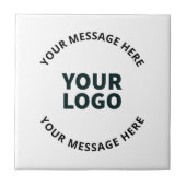 ロゴ、デザイン、写真、アートワークまたはその他の画像 タイル (正面)