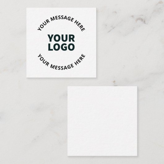 ロゴ、デザイン、写真、アートワークまたはその他の画像 ノートカード (正面/裏面)