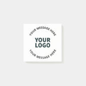 ロゴ、デザイン、写真、アートワークまたはその他の画像 ポストイット (正面)