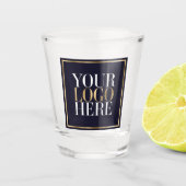 ロゴ·ヒア·ビジネス ショットグラス (正面)