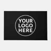 ロゴ | ビジネスカスタムラグの形式 ドアマット (正面)