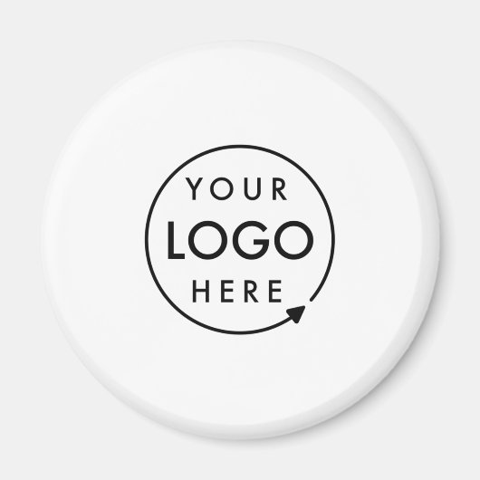 ロゴ |ビジネス企業のミニマモダンリスト マグネット (正面)