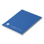 ロゴ |ビジネス歯科医ミニマルモダンリスト ノートパッド (回転)