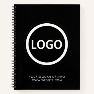 ロゴ ビジネス コーポレート カンパニー ミニマリスト ノートブック