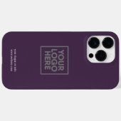ロゴ | ビジネス 法人 企業 パスト ミニマリスト Case-Mate iPhoneケース (裏面 (横))