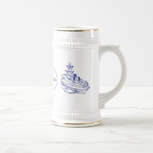 ロゴ ビールジョッキ (右)