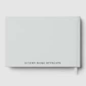 ロゴ/フォトバケーションレンタルゲストブック |オリーブ ゲストブック (裏面)