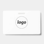 ロゴ プロフェッショナル ビジネス ネーム バッジ (裏面)