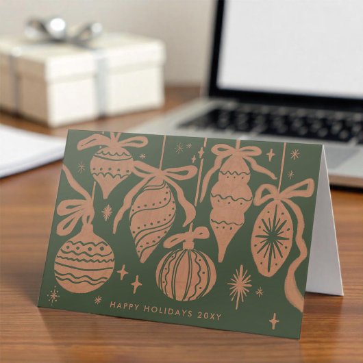 ロゴ ホイジーカル レトロ デコレーションズ コーポレート シーズンカード