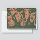 ロゴ ホイジーカル レトロ デコレーションズ コーポレート シーズンカード