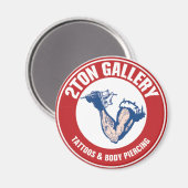 ロゴ マグネット (正面/裏面)