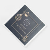 ロゴ・メリークリスマス企業の休暇モダン (コーナー)