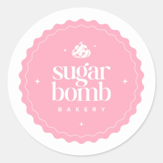 ロゴ ラウンドシール (正面)