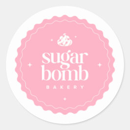 ロゴ ラウンドシール