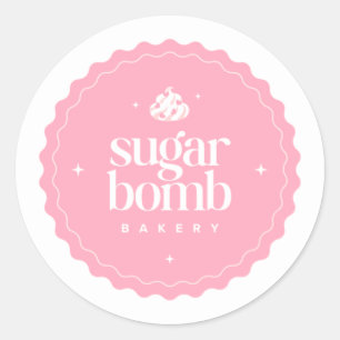 ロゴ ラウンドシール