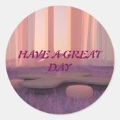 ロゴ ラウンドシール (正面)