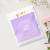 ロゴ | ラベンダーグラデグラデーションーション フェイバーバッグ (封をした状態)