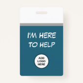 ロゴ·リテー救済ルテンプレート バッジ (裏面)