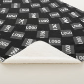 ロゴ | ロゴ、ユニークデザイン、またはイメージパターン シェルパブランケット (3/4)