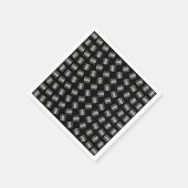 ロゴ | ロゴ、ユニークデザイン、またはイメージパターン スタンダードカクテルナプキン (角)