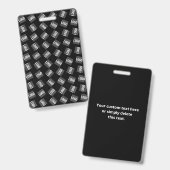 ロゴ | ロゴ、ユニークデザイン、またはイメージパターン バッジ (表裏)