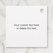 ロゴ | ロゴ、ユニークデザイン、またはイメージパターン フェイバータグ (裏面)