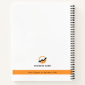 ロゴ |事業会計士のミニマルモダンリスト ノートブック (裏面)