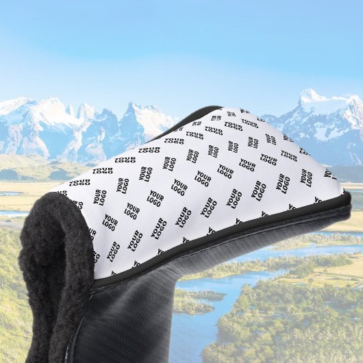 ロゴ | 交互シンプル繰り返しパターン ゴルフヘッドカバー