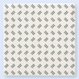 ロゴ | 交互シンプル繰り返しパターン ストーンコースター