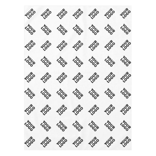 ロゴ | 交互シンプル繰り返しパターン テーブルクロス (正面)