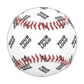 ロゴ | 交互シンプル繰り返しパターン 野球ボール (裏面)