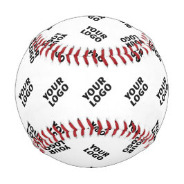 ロゴ | 交互シンプル繰り返しパターン 野球ボール