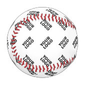 ロゴ | 交互シンプル繰り返しパターン 野球ボール (正面左)