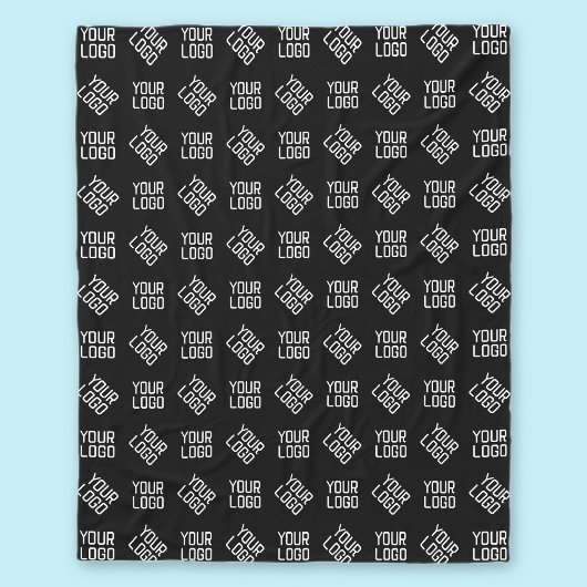 ロゴ | 交互ユニークのロゴまたはデザイン フリースブランケット