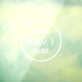 ロゴ |会社カスタムロゴ ウィンドウサイン (シート3)